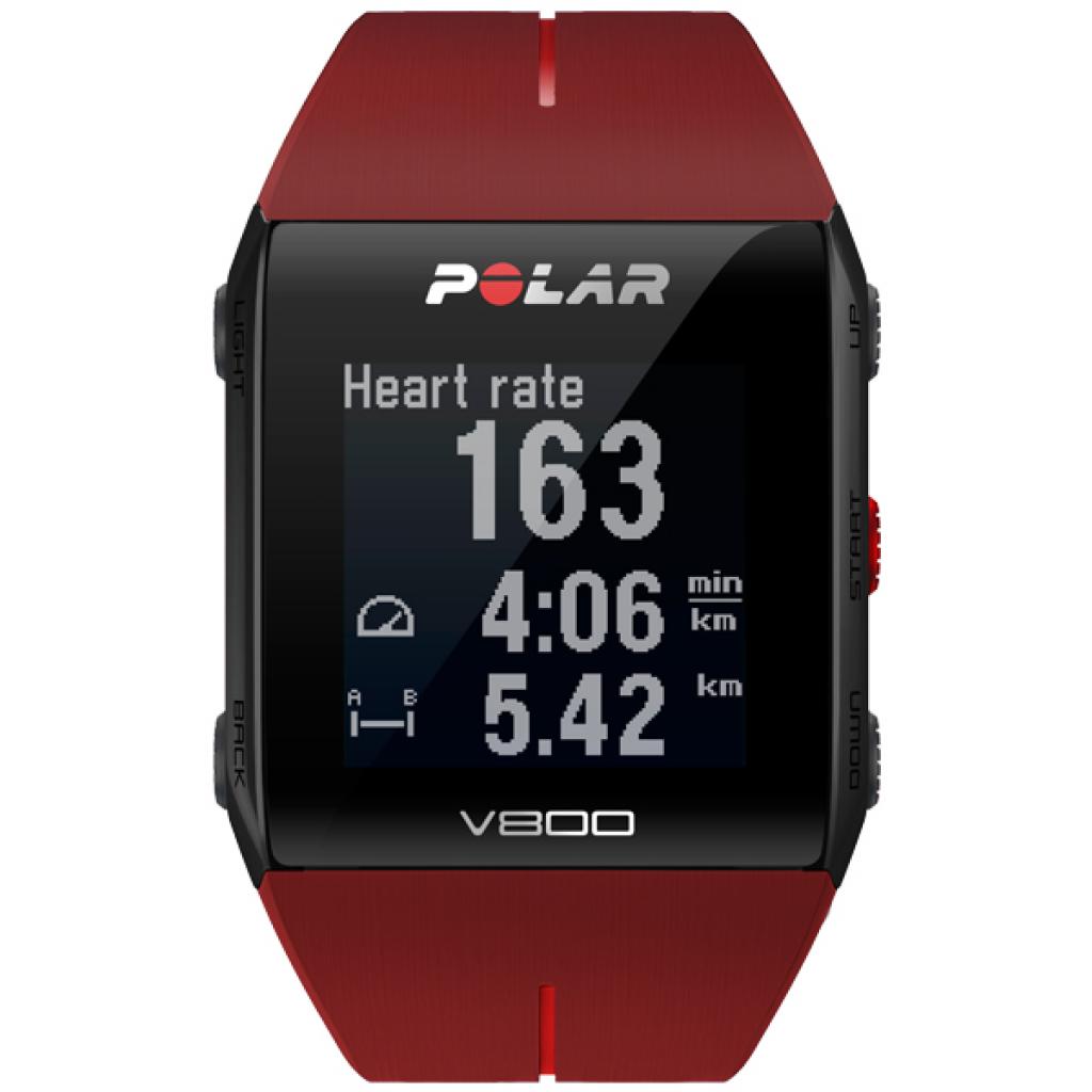 Фитнес браслет Polar V800 HR Red (90060774) изображение 2
