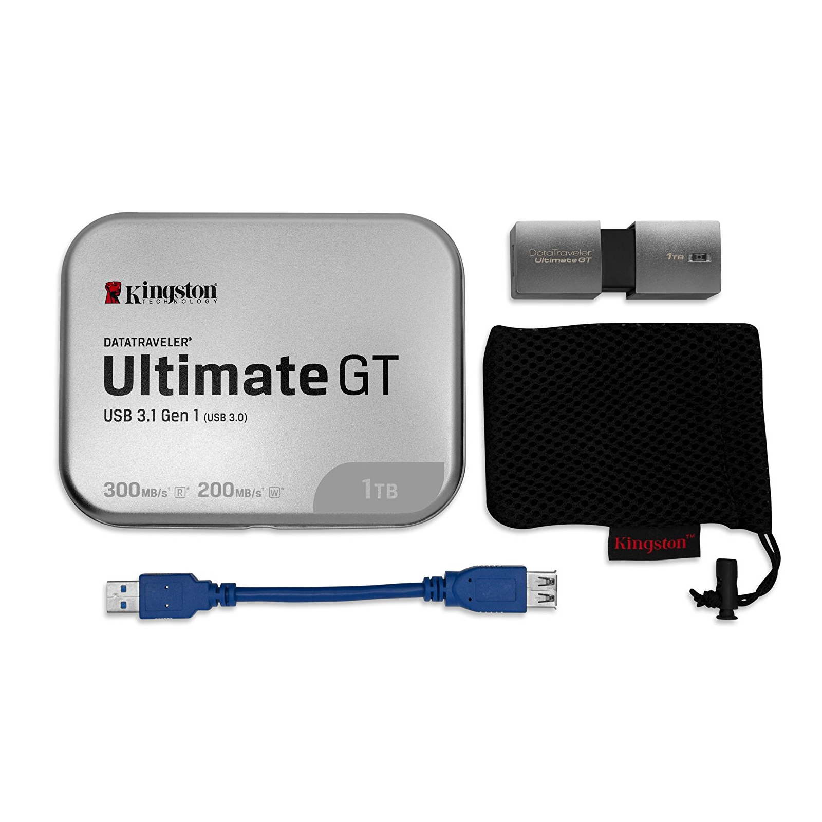 USB флеш накопитель Kingston 1TB DataTraveler Ultimate GT USB 3.0 (DTUGT/1TB) изображение 6