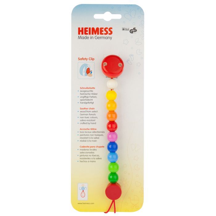 Кліпса для пустушок Heimess Радуга (734080) зображення 7