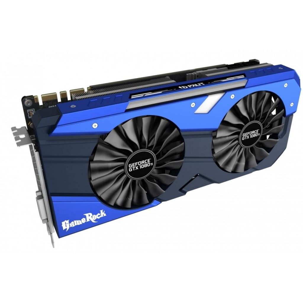 ᐈ Купить видеокарту Palit GeForce GTX1080 Ti 11Gb GameRock