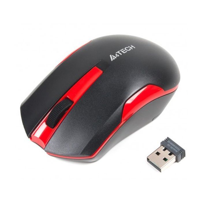 Мышка A4Tech G3-200N Black+Red