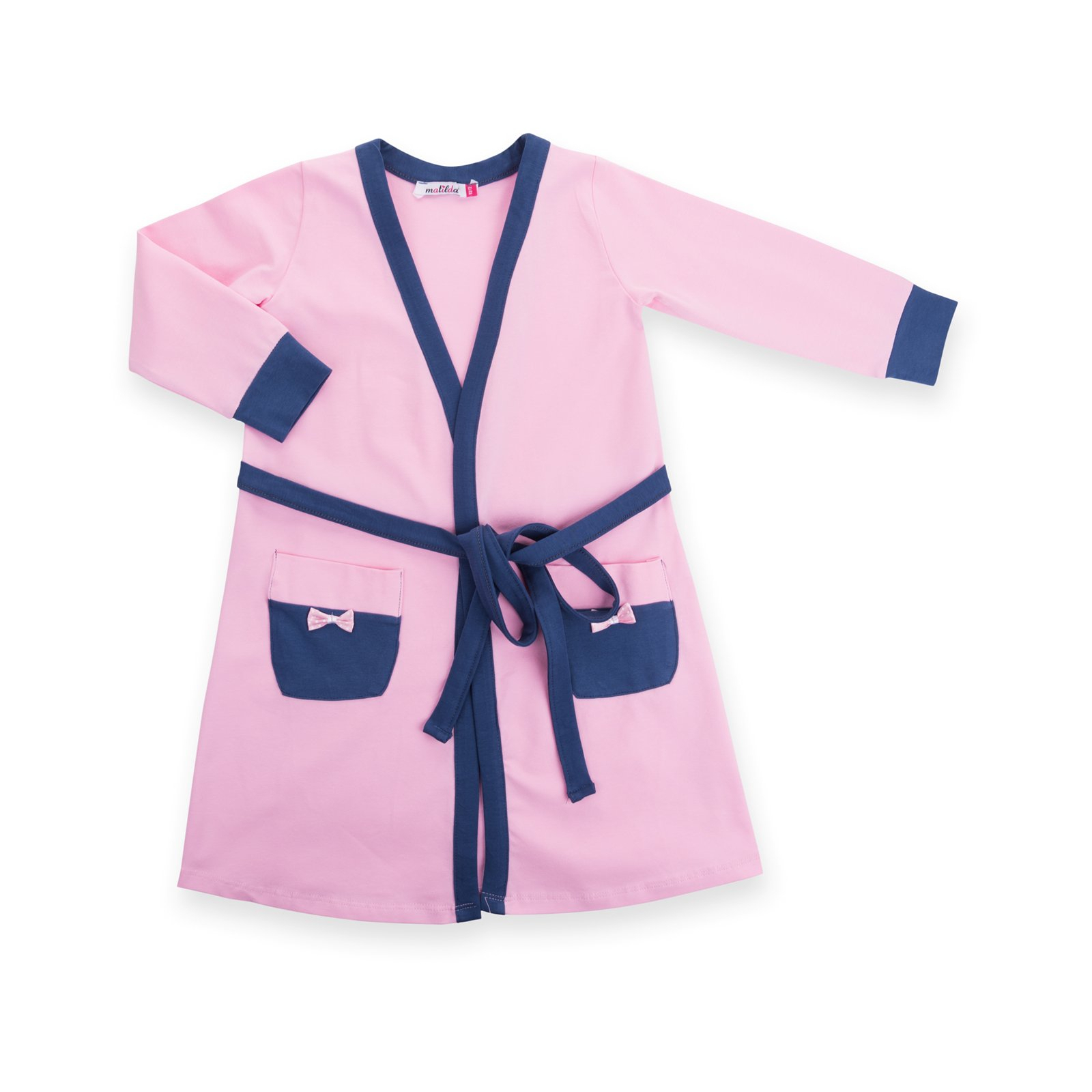 Пижама Matilda и халат с мишками "Love" (7445-164G-pink) изображение 2