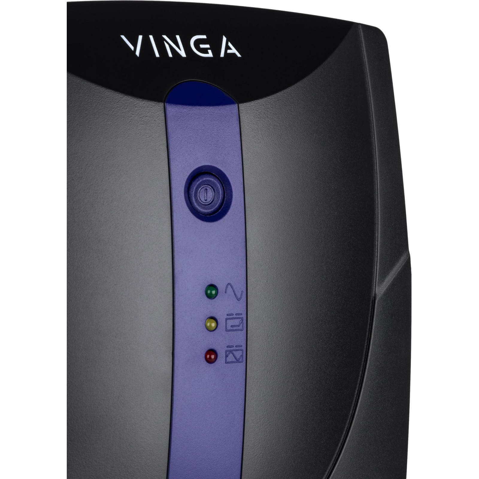 Источник бесперебойного питания Vinga LED 800VA plastic case with USB (VPE-800PU) изображение 3