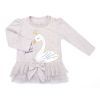 Набір дитячого одягу Breeze з лебедем (9959-86G-beige) зображення 2