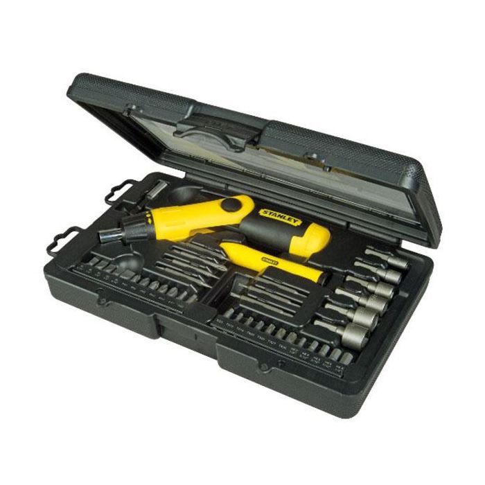 Набір викруток Stanley Pistol Grip Ratchet з храповим механ., 36 вставк. (0-63-038) зображення 5