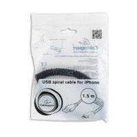 Дата кабель USB 2.0 AM to Lightning 1.5m Cablexpert (CC-LMAM-1.5M) изображение 2
