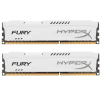 Модуль памяти для компьютера DDR4 16GB (2x8GB) 3200 MHz HyperX FURY White Kingston Fury (ex.HyperX) (HX432C18FW2K2/16)