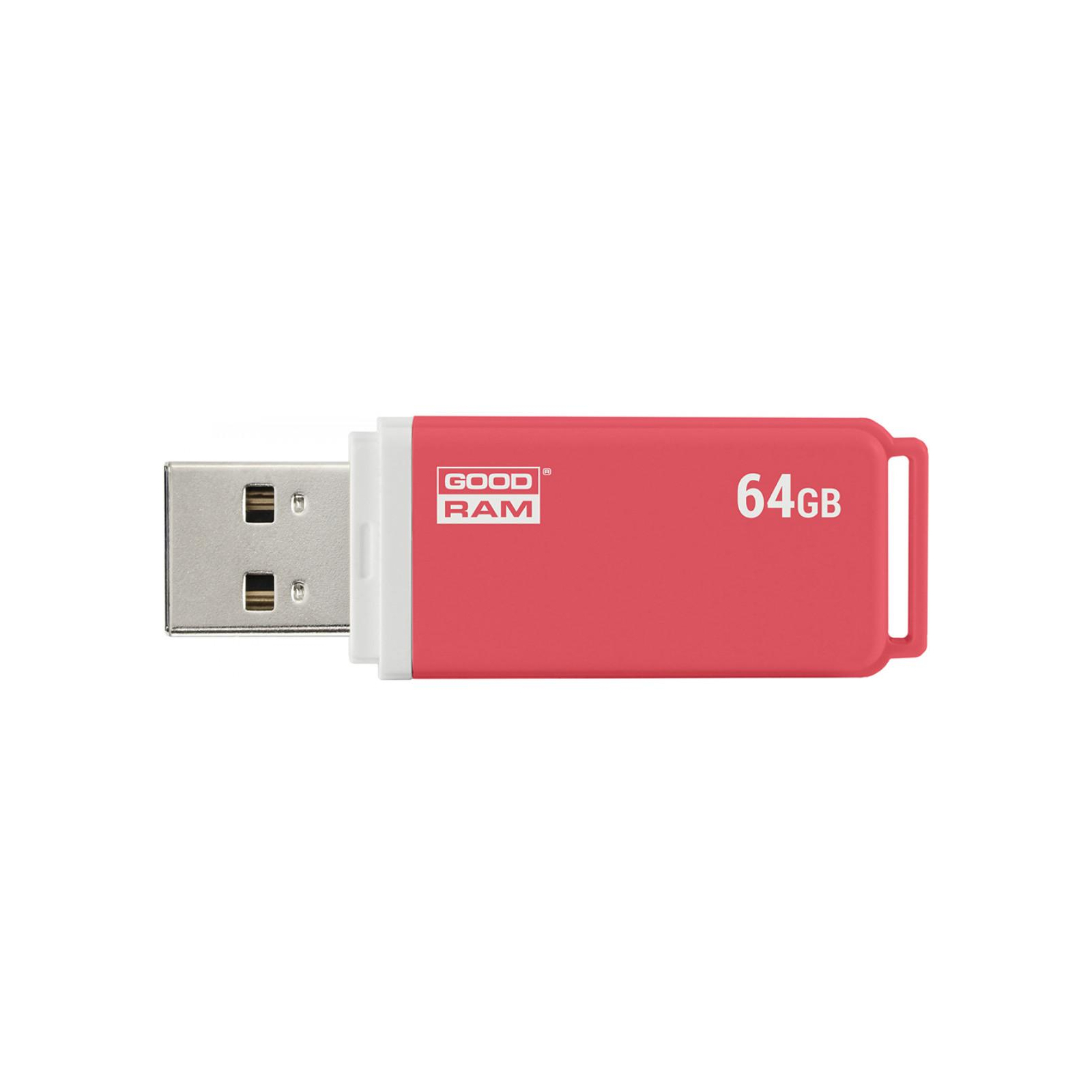 USB флеш накопитель Goodram 64GB UMO2 Orange USB 2.0 (UMO2-0640O0R11) изображение 4