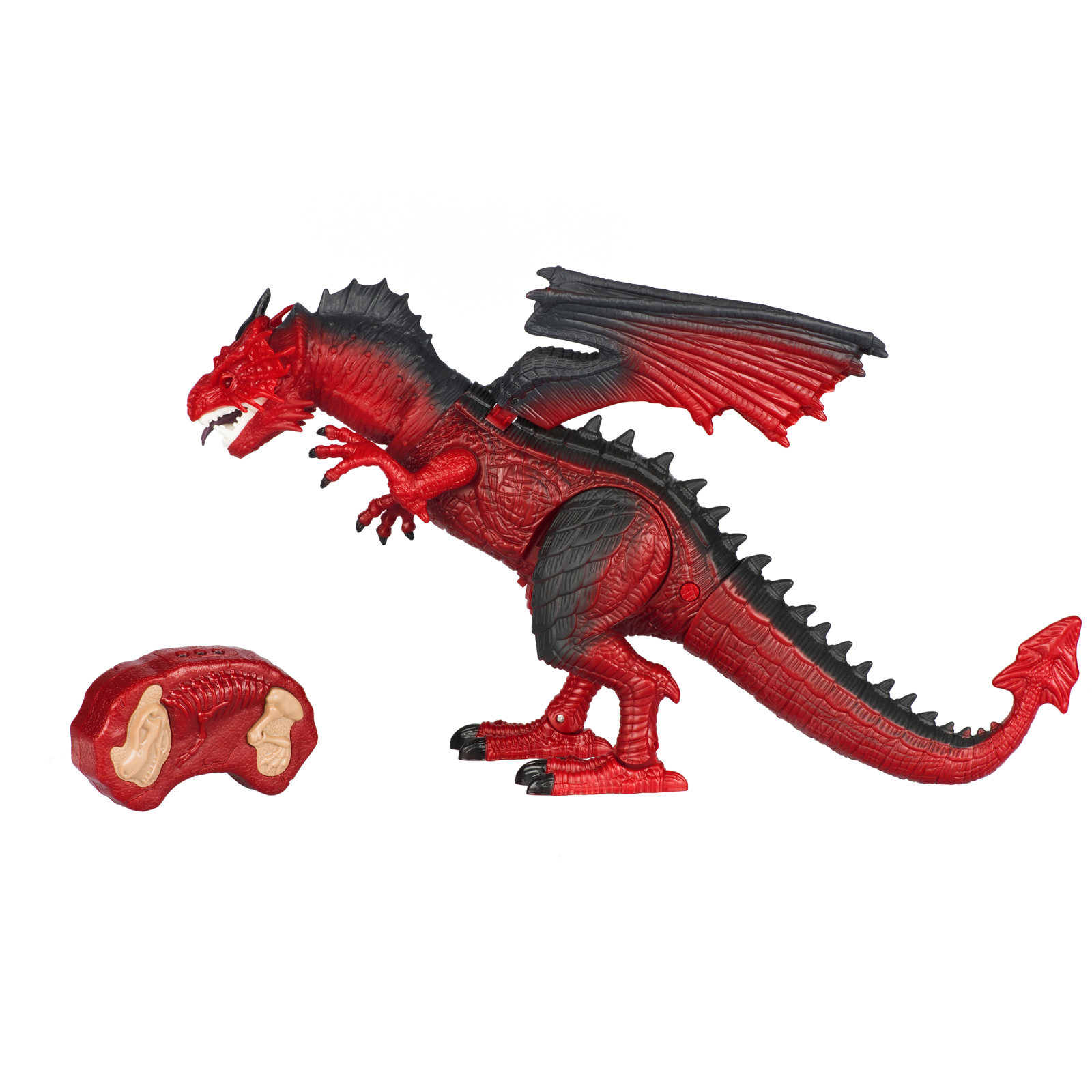 Интерактивная игрушка Same Toy Динозавр Dinosaur Planet Дракон красный со светом и звуком (RS6139AUt) изображение 10