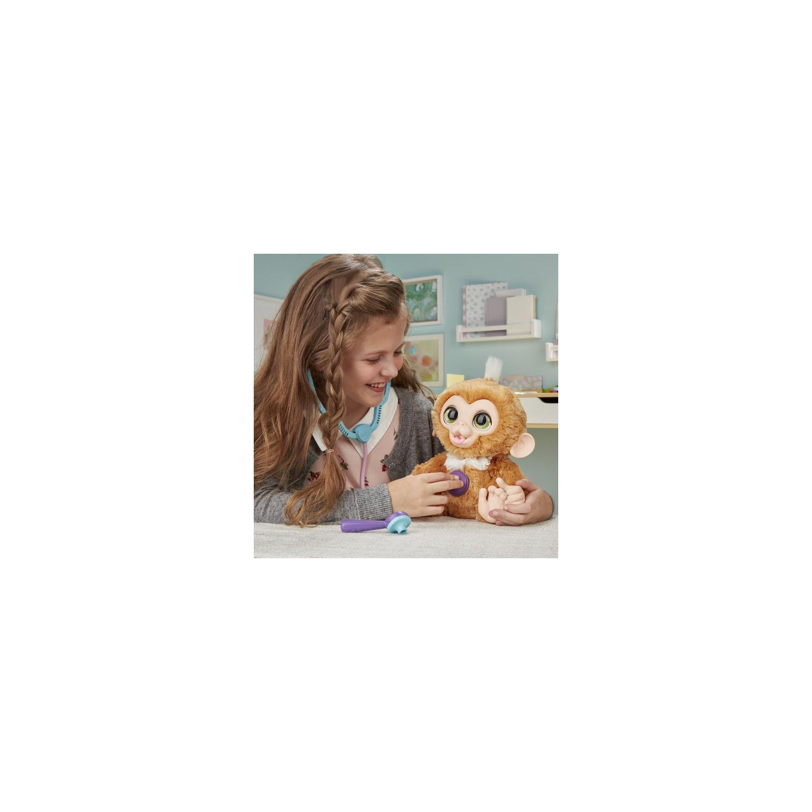 Інтерактивна іграшка Hasbro Furreal Friends Вилікуй Мавпочку (E0367) зображення 11