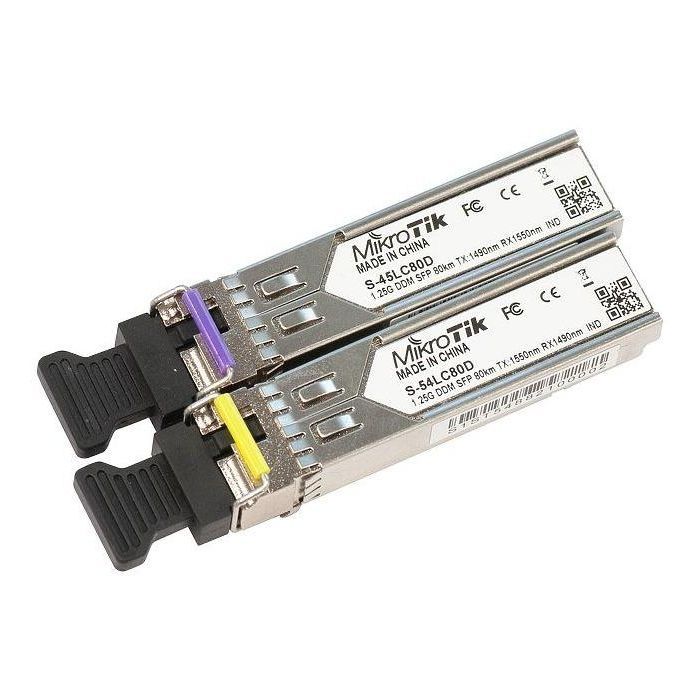 Модуль SFP Mikrotik S-4554LC80D