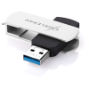 USB флеш накопичувач eXceleram 16GB P2 Series White/Black USB 3.1 Gen 1 (EXP2U3WHB16) зображення 2