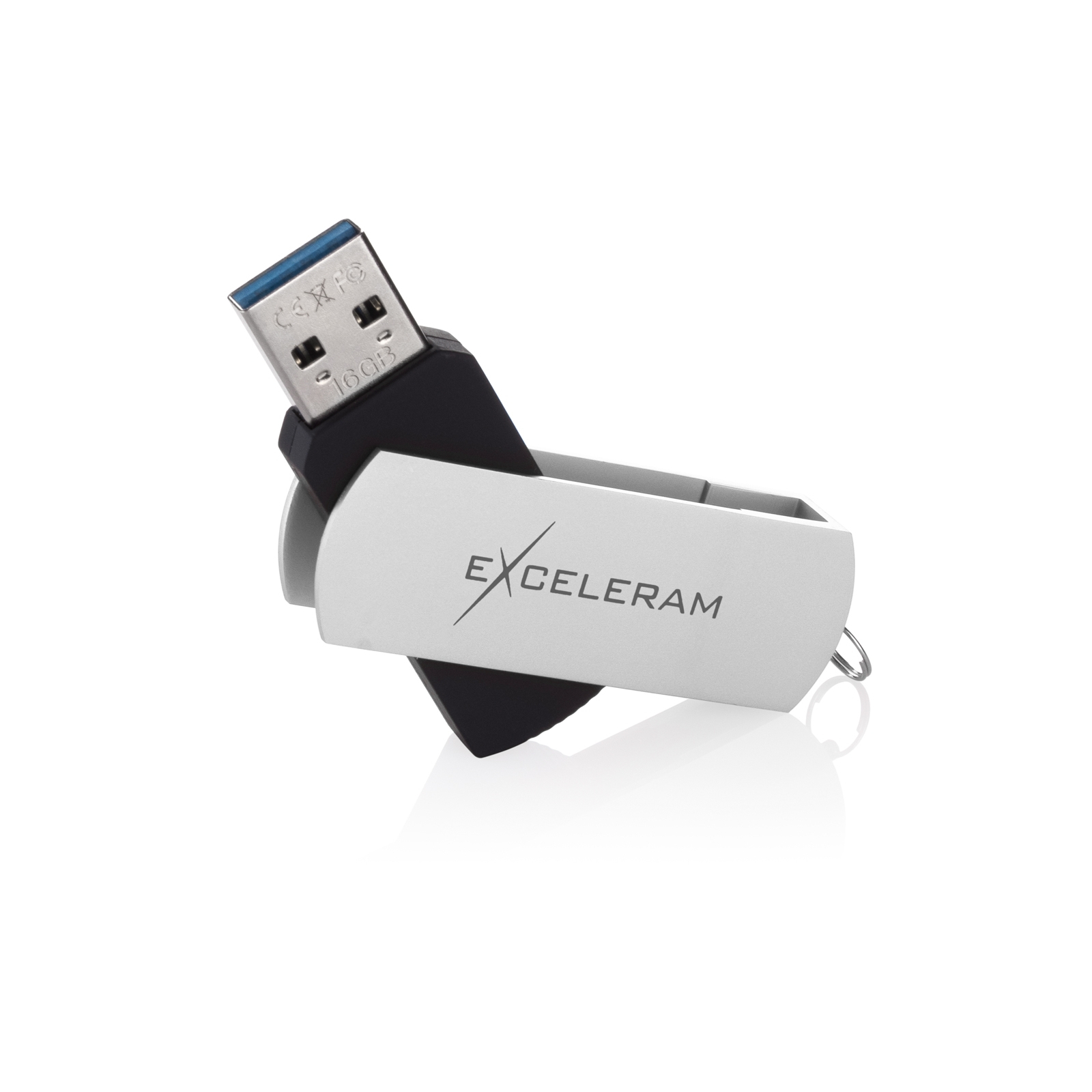 USB флеш накопитель eXceleram 64GB P2 Series Blue/Black USB 3.1 Gen 1 (EXP2U3BLB64) изображение 3