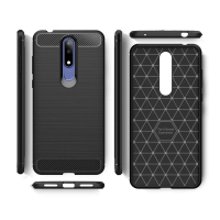 Чехол для мобильного телефона Laudtec для Nokia 3.1 Plus Carbon Fiber (Black) (LT-N31PB) изображение 4