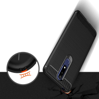 Чехол для мобильного телефона Laudtec для Nokia 3.1 Plus Carbon Fiber (Black) (LT-N31PB) изображение 7
