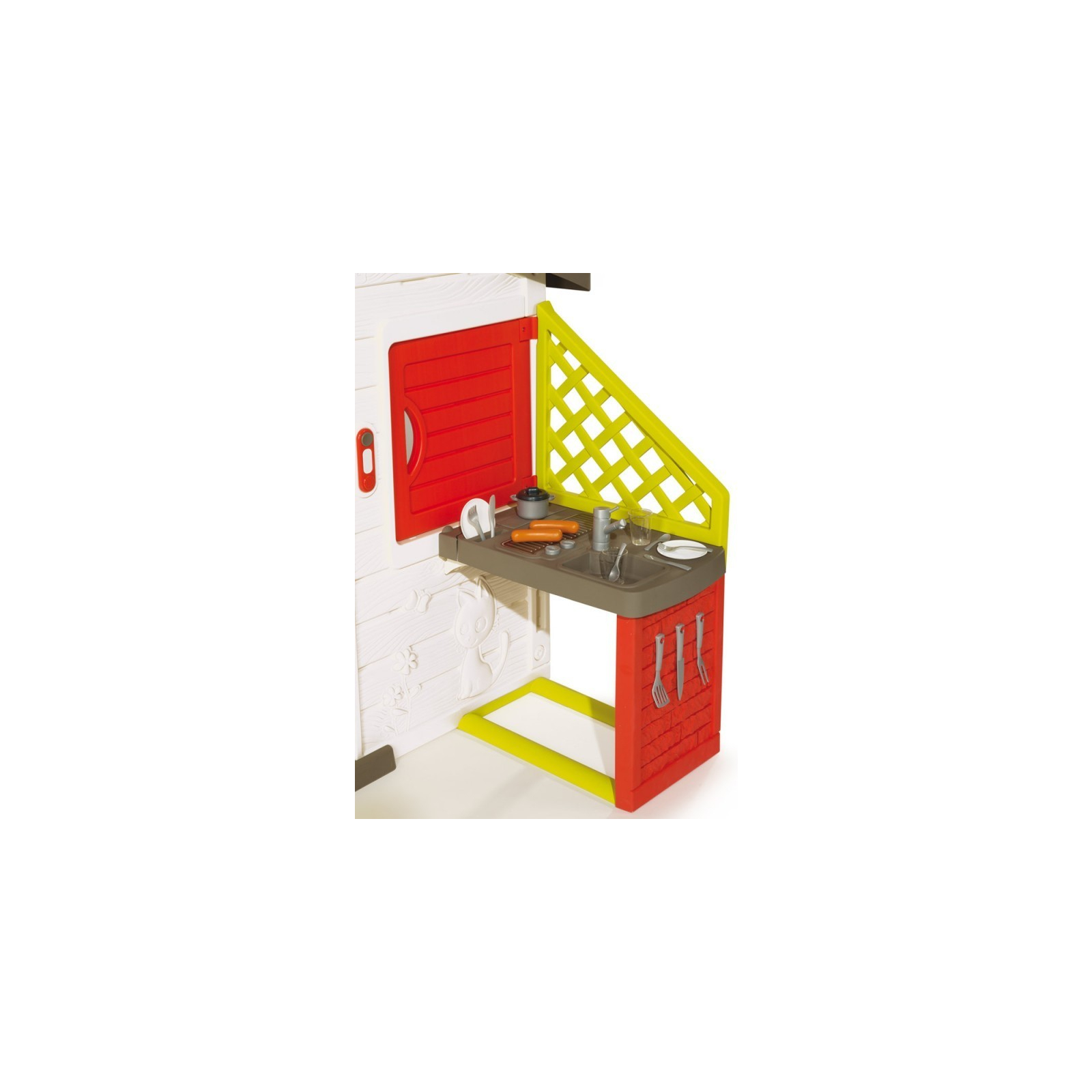 Ігровий будиночок Smoby Будинок для друзів з горищем і кухнею (810200) зображення 6