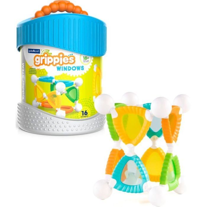 Конструктор Guidecraft Grippies Windows, 16 деталей (G8315) изображение 5