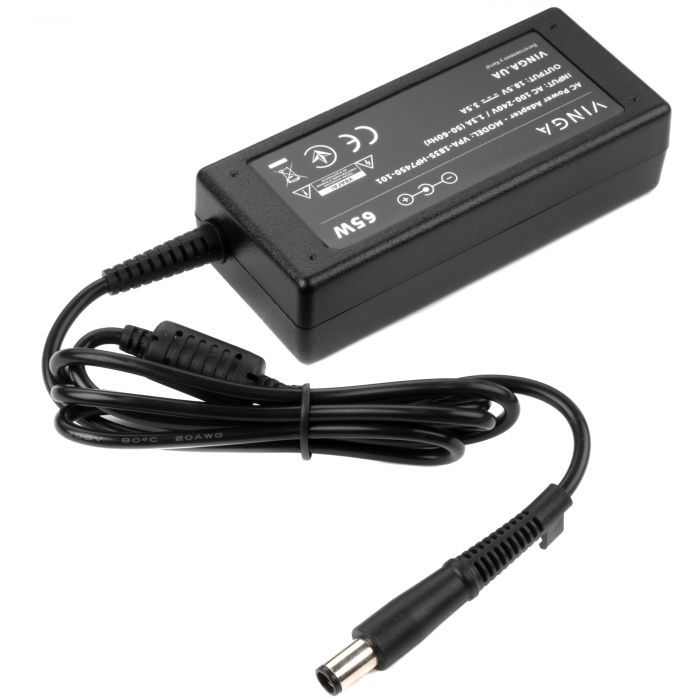 Блок живлення до ноутбуку Vinga HP 65W 18.5V 3.5А 7.4*5.0 (VPA-1835-HP7450-101) зображення 4
