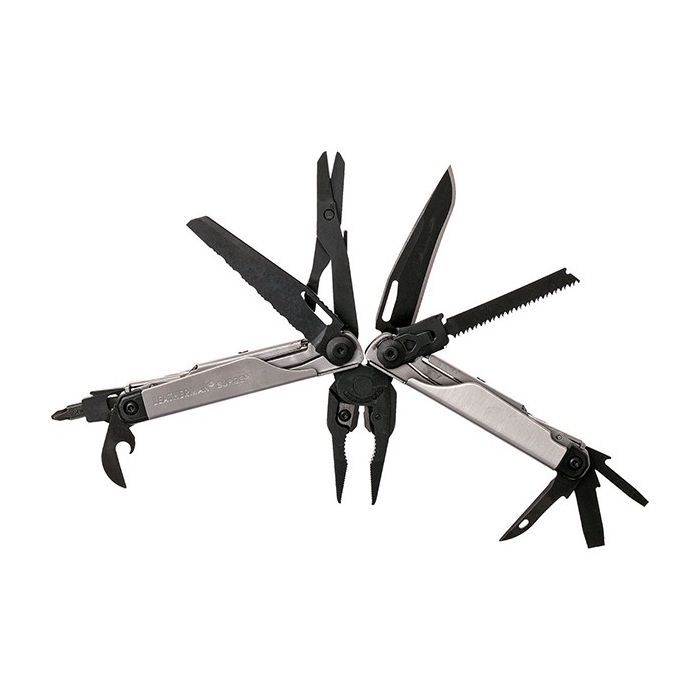 Мультитул Leatherman Surge BLACK&SILVER, чехол MOLLE, картоная коробка (832462) зображення 2