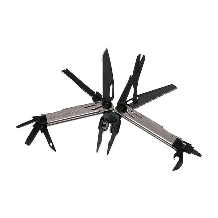 Мультитул Leatherman Surge BLACK&SILVER, чехол MOLLE, картоная коробка (832462) зображення 3