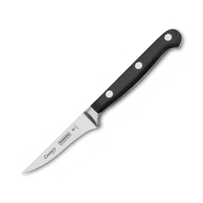 Кухонный нож Tramontina Century для чистки овощей 76 мм Black (24002/103)
