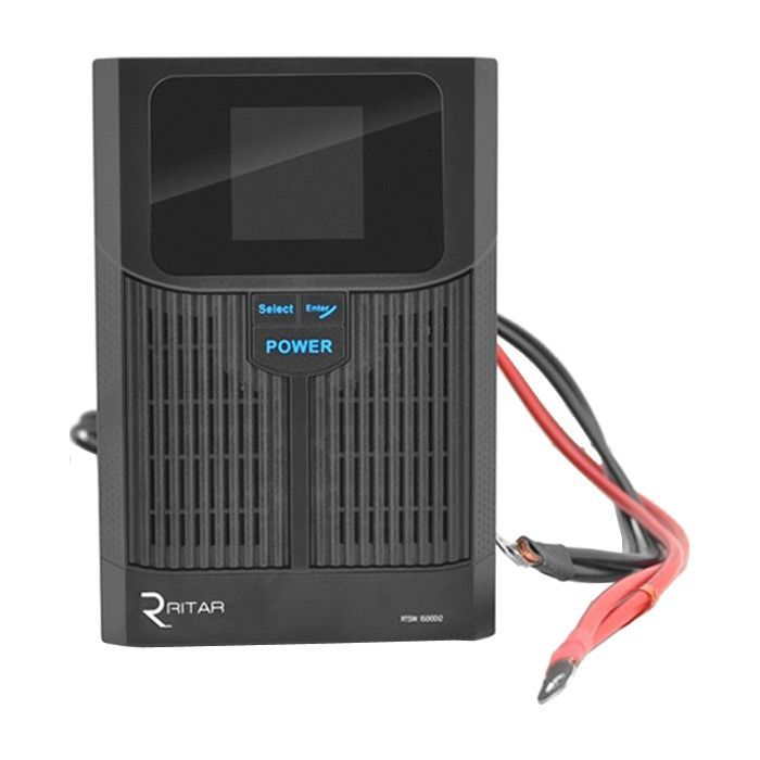 Пристрій безперебійного живлення Ritar RTSW-1500 LCD (1000Вт) ,24V (RTSW-1500 LCD 24)