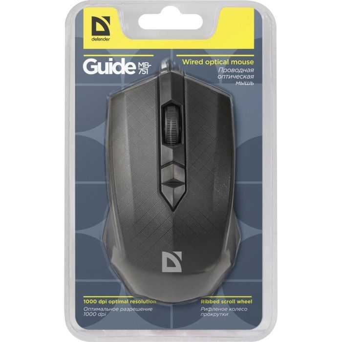 Мишка Defender Guide MB-751 Black (52751) зображення 5