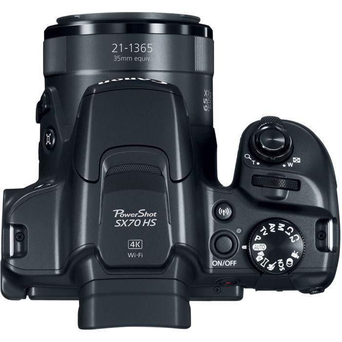 Цифровой фотоаппарат Canon PowerShot SX70 HS Black (3071C012) изображение 4