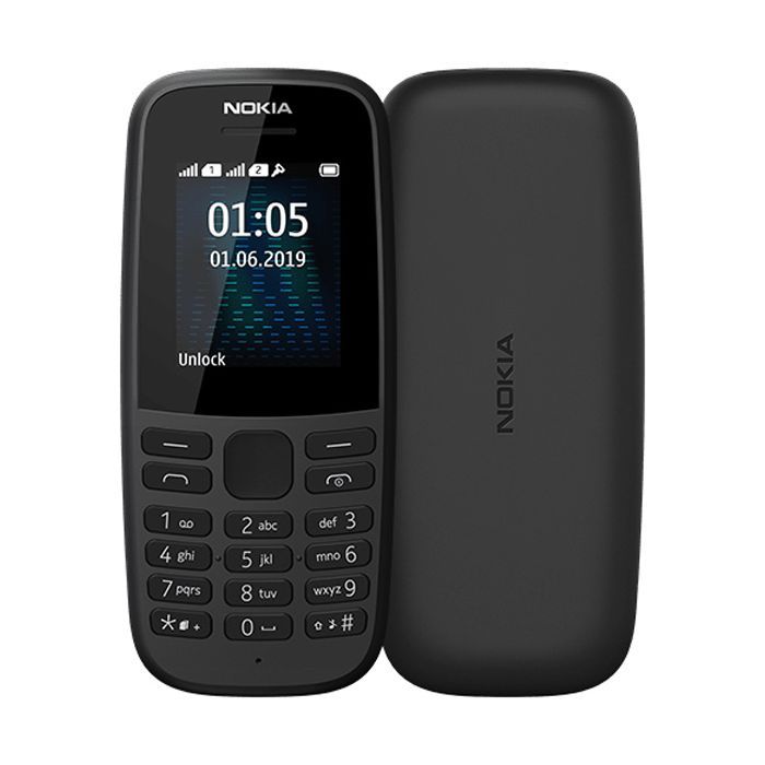 Мобільний телефон Nokia 105 DS 2019 Black (16KIGB01A01) зображення 5