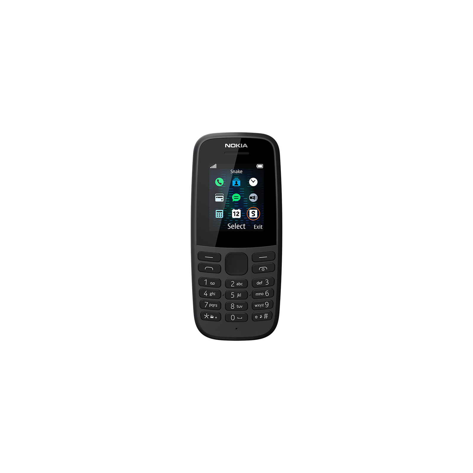 Мобільний телефон Nokia 105 DS 2019 Black (16KIGB01A01)