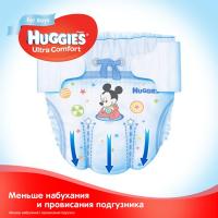 Подгузники Huggies Ultra Comfort 4 (8-14 кг) Mega для мальч. 132 шт (66x2) (5029054218112) изображение 4