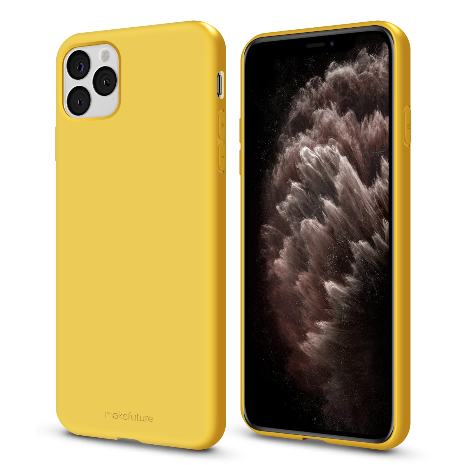 Чохол до мобільного телефона MakeFuture Flex Case (Soft-touch TPU) Apple iPhone 11 Pro Yellow (MCF-AI11PYE) зображення 2