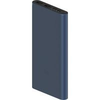 Батарея универсальная Xiaomi Mi 3 NEW Power bank 10000mAh QC2.0 in/out, PLM13ZM, Black (VXN4260CN / 575607) изображение 2