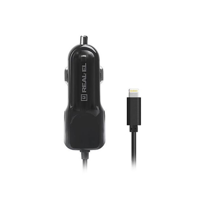 Зарядное устройство REAL-EL CA-17 black (EL123160010) изображение 2