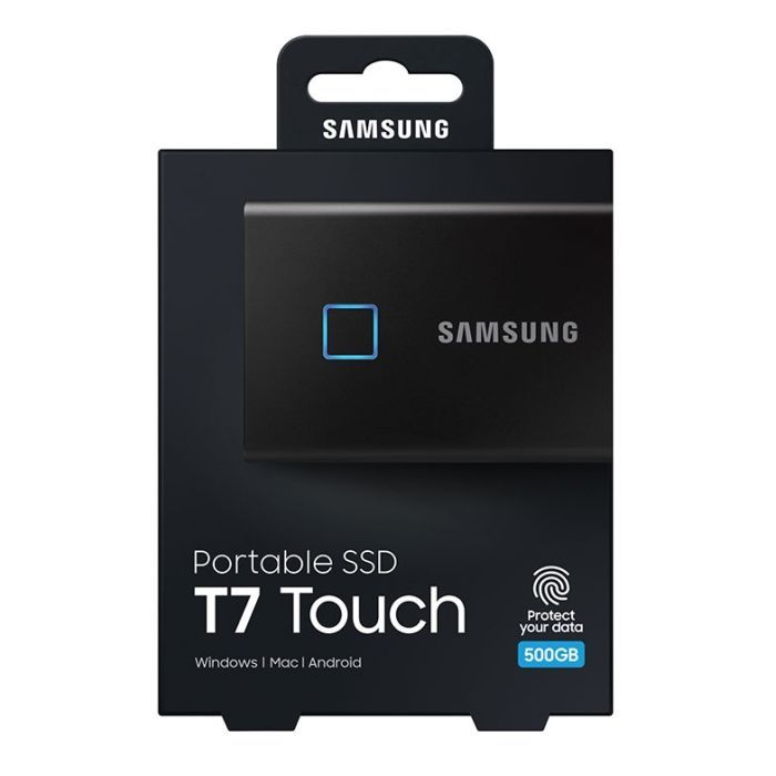 Накопитель SSD USB 3.2 1TB T7 Touch Samsung (MU-PC1T0K/WW) изображение 11