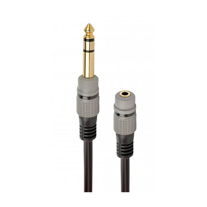 Переходник 6.35мм M / F 3.5 мм Cablexpert (A-63M35F-0.2M)