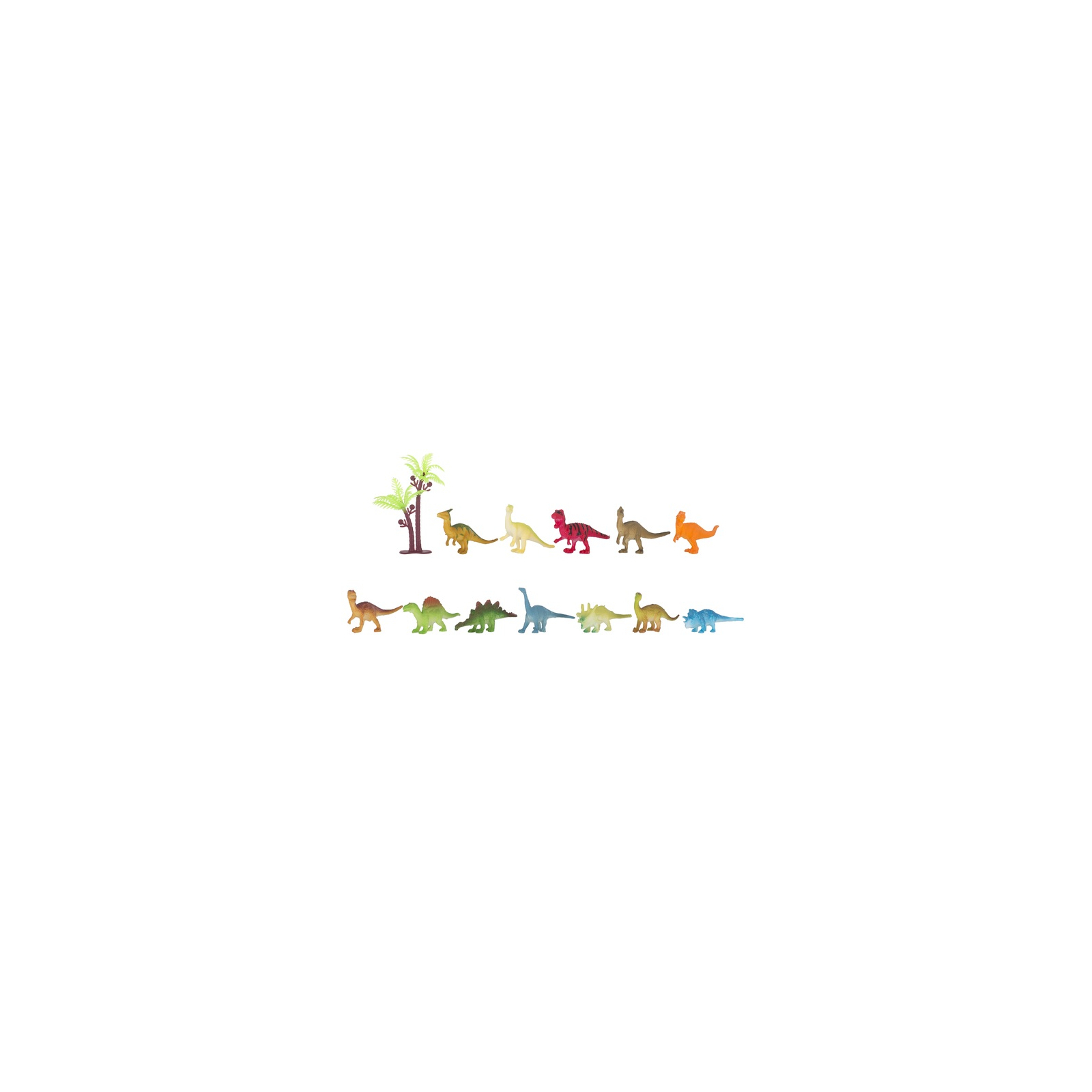 Игровой набор Dingua Динозавры 12 шт в тубусе (D0050) изображение 3