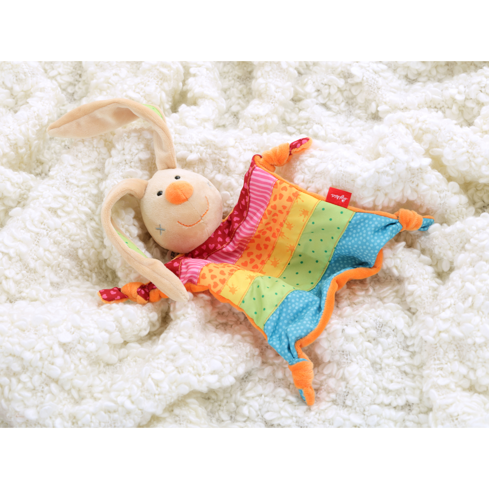 Развивающая игрушка Sigikid Мягкая игрушка-кукла Кролик (40576SK) изображение 5