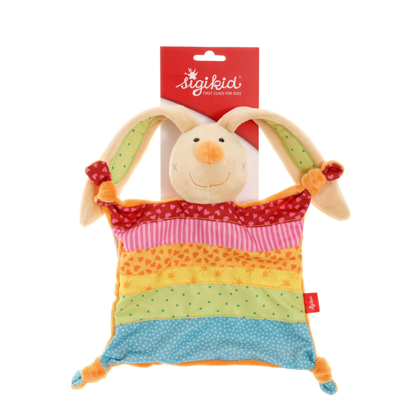 Развивающая игрушка Sigikid Мягкая игрушка-кукла Кролик (40576SK) изображение 8