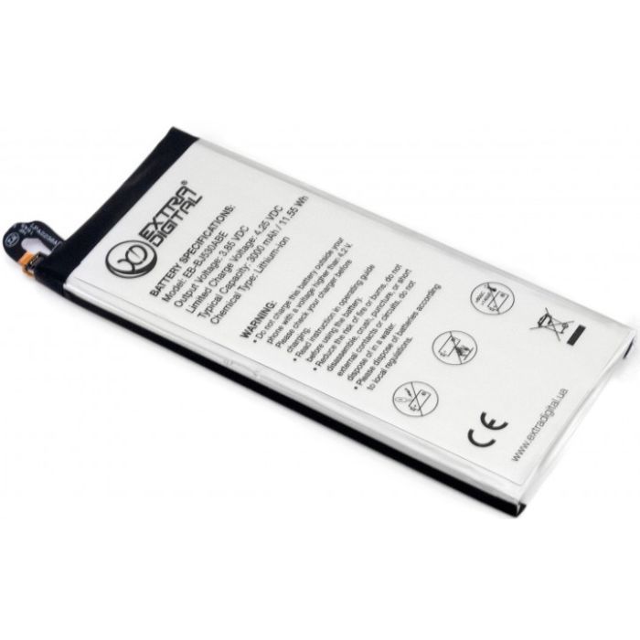 Акумуляторна батарея Extradigital Samsung Galaxy J5 2017 (EB-BJ530ABE) 3000 mAh (BMS6422) зображення 2