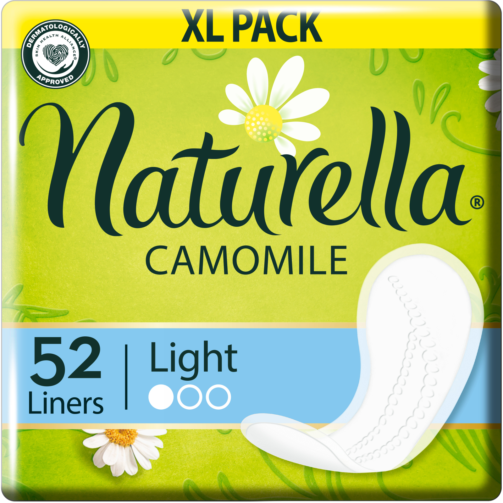 Ежедневные прокладки Naturella Camomile Light 52 шт. (8001090604040)