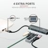 Концентратор Trust Halyx 4-Port USB-A 3.2 ALUMINIUM (23327_TRUST) изображение 10