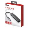 Концентратор Trust Halyx 4-Port USB-A 3.2 ALUMINIUM (23327_TRUST) изображение 12