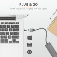 Концентратор Trust Halyx 4-Port USB-A 3.2 ALUMINIUM (23327_TRUST) изображение 6
