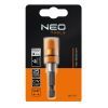 Тримач для біт Neo Tools для шуруповерта 1/4", 60 мм (06-071) зображення 2