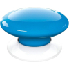 Умная кнопка Fibaro The Button, Z-Wave, 3V ER14250, синя (FGPB-101-6_ZW5)