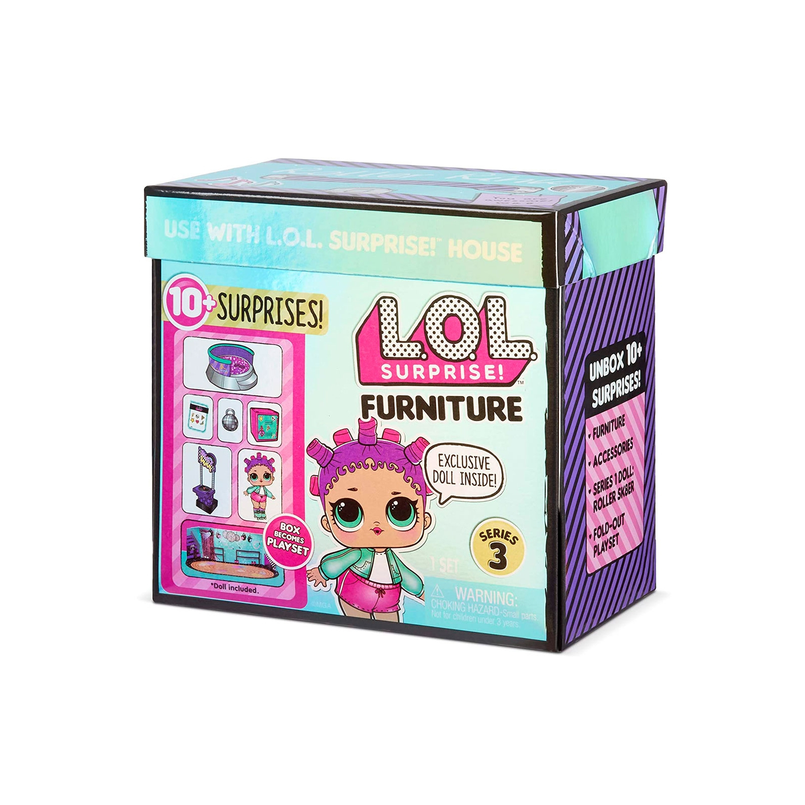 Кукла L.O.L. Surprise! Furniture S2 - Роллердром Роллер-леди (567103)
