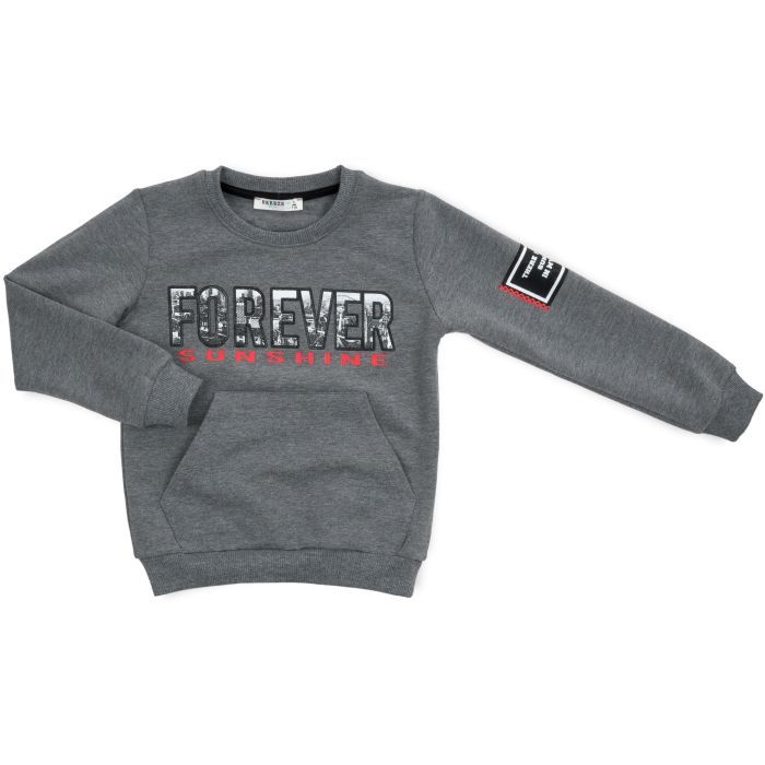 Набор детской одежды Breeze "FOREVER" (13267-134B-gray) изображение 2