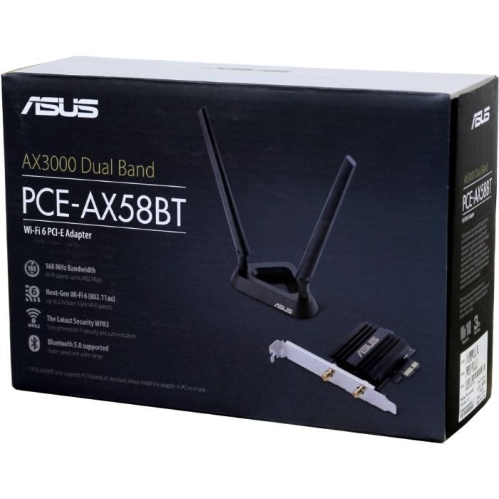 Сетевая карта Wi-Fi ASUS PCE-AX58BT изображение 7