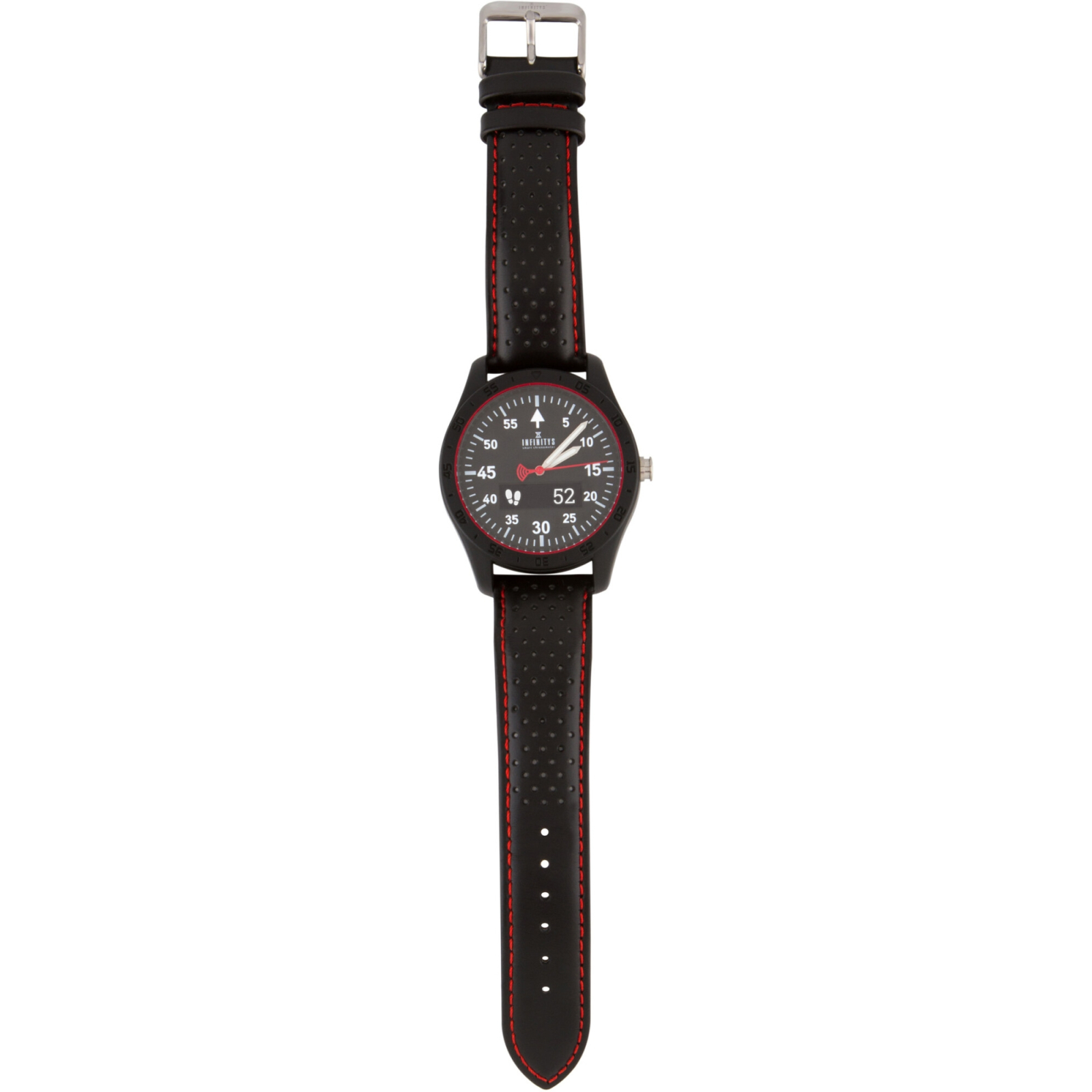 Смарт-часы Atrix INFINITYS X20 45mm Swiss Sport Chrono Black-leather Смарт-ча (swwpaii2sscbl) изображение 2